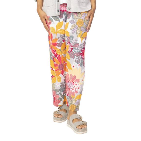 NEW HABITAT floral flood pant in melon - Picture 2 of 2